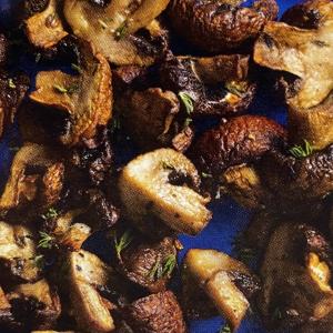 Airfryer - Champignons met knoflook en tijm