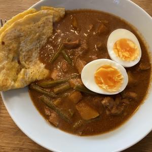 Koolhydraatarme roti met kip